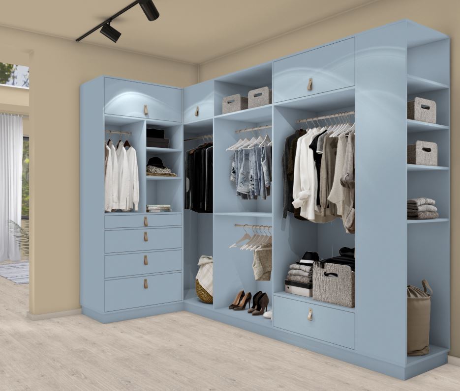 Denim kék bútorlap - Egger U540 ST9