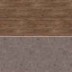 Endgrain Konyak Tölgy / Diabas Beton konyhai hátfalpanel - Kaindl K5413 AW / 42690 DP