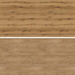 Evoke Sunset Tölgy / Classic Endgrain Tölgy konyhai hátfalpanel - Kaindl K5574 AW / K5414 AW