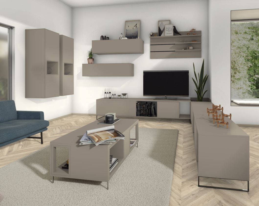 Sötét Taupe MDF bútorlap - Egger U740 PM / ST9 - Image 3