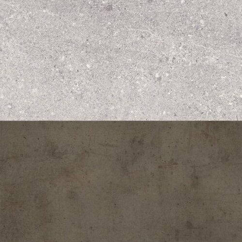 Egger F031 ST78 Világosszürke Cascia Gránit / F187 ST9 Sötétszűrke Chicago Beton konyhai hátfalpanel