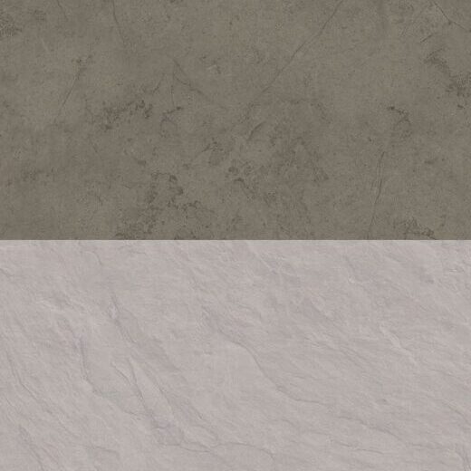 Egger F234 ST76 Világosszürke Scivaro Pala / F251 ST9 Taupe Gavi Kő konyhai hátfalpanel