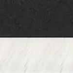 Egger F247 ST76 Mountain Basalt Antracit / F812 ST9 Fehér Levanti Márvány konyhai hátfalpanel