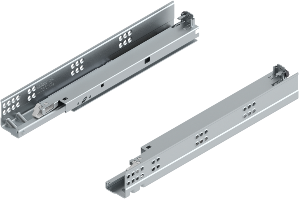 Blum 560H3500B TANDEM plus BLUMOTION Teljeskihúzású, Teherbírás 30kg, Névleges hossz 350mm, Bal-Jobb, Horganyzott