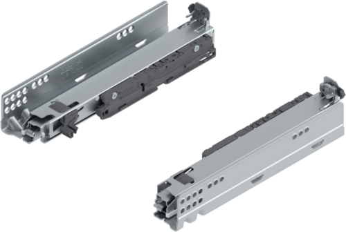 Blum MOVENTO BLUMOTION S teljes kihúzással, fa fiókokhoz, bal-jobb, teherbírás 40kg, névleges hossz 270mm horganyzott 760H2700S