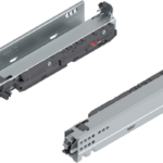 Blum MOVENTO BLUMOTION S teljes kihúzással, fa fiókokhoz, bal-jobb, teherbírás 40kg, névleges hossz 300mm horganyzott 760H3000S