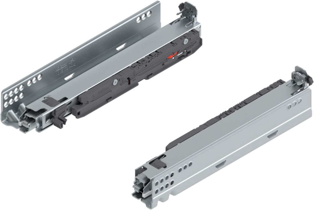 Blum MOVENTO BLUMOTION S teljes kihúzással, fa fiókokhoz, bal-jobb, teherbírás 40kg, névleges hossz 300mm horganyzott 760H3000S