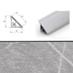 Grey Atlantic Marble munkalap vízvető - Kronospan K368 PH