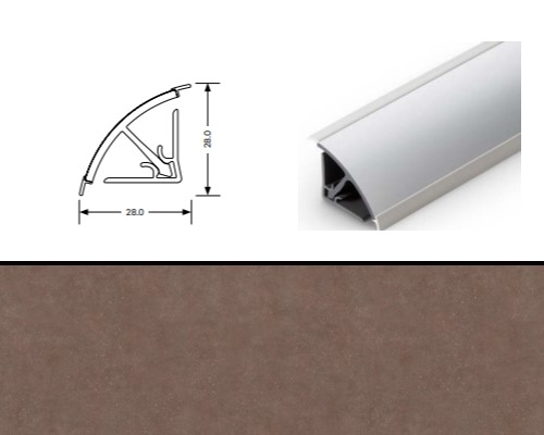 Rozsda Sparkle Grain munkalap vízvető - Egger F484 ST87