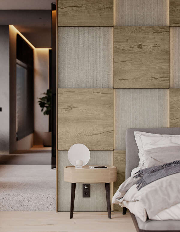 Greige Tessea textil hatású bútorlap - Kronospan K541 PN - Image 2
