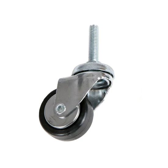 Bútorgörgő 112/N.40 Menetes Csapos Fém Közepű 40mm 15kg (fekete) - Forest