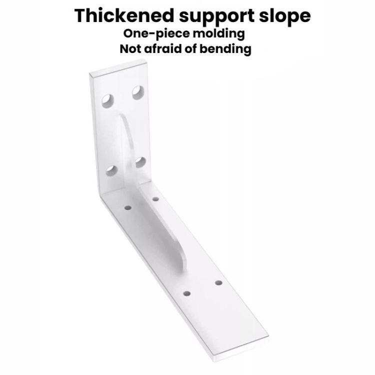 2db-os fali polctartó (fehér), 44 cm - Triangle Support Bracket - Image 6