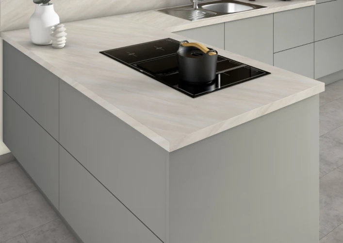Világosszürke Calvia Kő munkalap (920 mm) - Egger F675 ST75 - Image 2