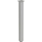 Fém asztalláb 715–730mm ezüst - Miladesign G5 ST602
