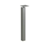 Fém asztalláb 715–730mm ezüst - Miladesign G5 ST702