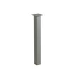 Fém asztalláb 715–730mm ezüst - Miladesign G5 ST722