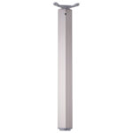 Fém asztalláb 710R/60x60mm ezüst - StrongLegs TA001
