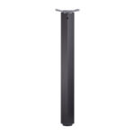 Fém asztalláb 710R/60x60mm fekete matt - StrongLegs TA001