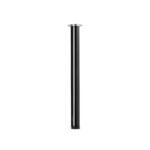 Fém asztalláb 710R/60mm fényes fekete - StrongLegs TS001