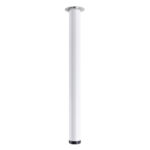 Fém asztalláb 710R/60mm fehér RAL 9001 fényes - StrongLegs TS001