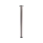 Fém asztalláb 710mm/60mm szatén nikkel matt - StrongLegs TS001