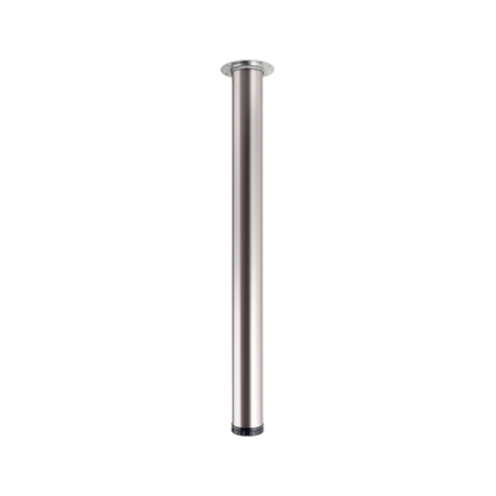 Fém asztalláb 710mm/60mm szatén nikkel matt - StrongLegs TS001