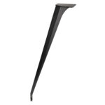 Ferde asztalláb 720mm fekete - Miladesign ET N72026