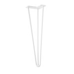 Fém asztalláb 420mm fehér fényes - StrongLegs TS003