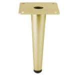 Bútorláb 150mm, arany csiszolt - Stronglegs FS020,