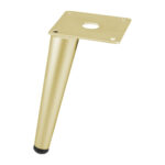 Bútorláb 150mm, arany csiszolt - Stronglegs FS021,