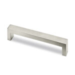 Ponte bútorfogantyú 160 mm szálcsiszolt rozsdamentes acél - Hettich 115385