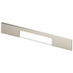 Velitra bútorfogantyú 192 vagy 128 mm csiszolt rozsdamentes acél - Hettich 115018