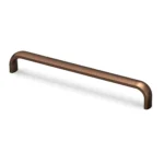 Naila bútorfogantyú 192 mm barna fémes szálcsiszolt - Hettich 9190432