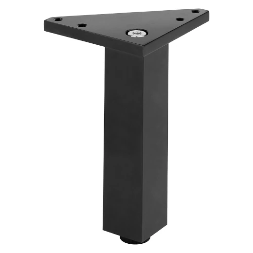 Bútorláb matt fekete - Stronglegs FA 002