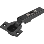 Bútorpánt - CLIP top, ráütődő, 110°-os, csavarozható, rugó nélküli - Blum 70T3550.TL (Onyx)