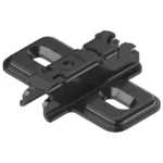 Magasított pánttalp CLIP top, 3mm, kereszt, csavar (Onyx) - Blum 173L6130