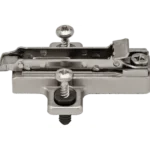 Pánttalp (szerelőtalp) Duomatic SM gyorsszerelésű, kereszt, excenteres, eurocsavar, 0 mm - Hafele 329.73.610