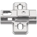 Pánttalp (szerelőtalp) Metalla 110 SM gyorsszerelésű, kereszt, csavar - Hafele 311.71.511
