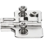 Pánttalp (szerelőtalp) Metalla 300 SM Kombi, kereszt, excenteres, eurocsavar, 0mm - Hafele 311.71.560