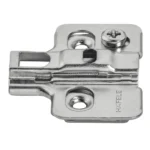 Pánttalp (szerelőtalp) Metalla 300 SM gyorsszerelésű, kereszt, excenter, csavar, 4mm - Hafele 311.70.614