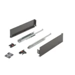 Fiókrendszer - StrongMini 121 mm, teljes kihúzás (szürke) - Strong