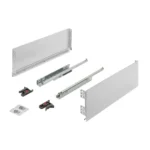 Fiókrendszer - StrongMini 185 mm, részleges kihúzás (fehér) - Strong