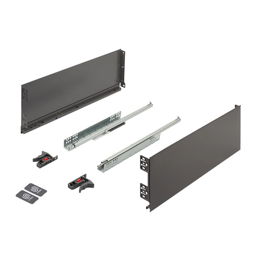 Fiókrendszer - StrongMini 185 mm, részleges kihúzás (szürke) - Strong