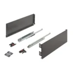 Fiókrendszer - StrongMini 185 mm, teljes kihúzás (szürke) - Strong